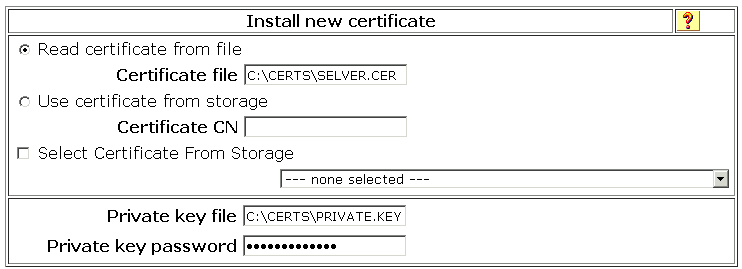 Generate private key from ssl certificate godaddy